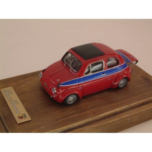 Fiat 500 Abarth 695 ss Rosso Assetto Corsa 1966 - Special Built 1:43